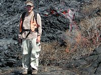 Eric at the base of Holei Pali, August 7, 2003