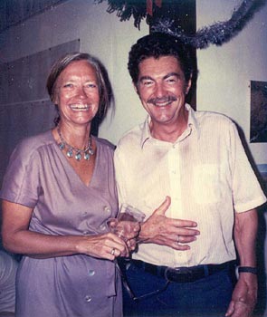 Bob and Barbara Decker, Christmas 1980