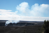 Summit plume becomes wispy and translucent.